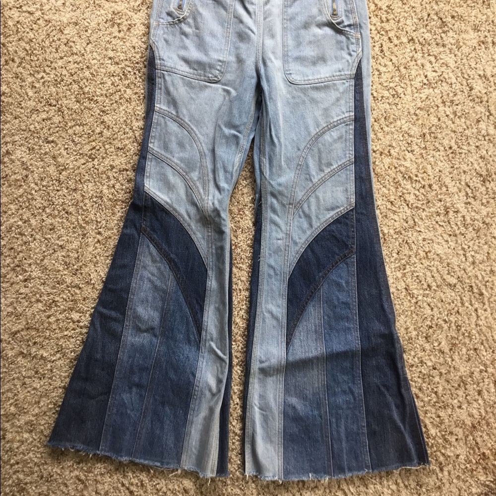 Free People extreme flare jeans